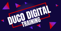 Duco Digital Training Logo 390x200 with iris high res